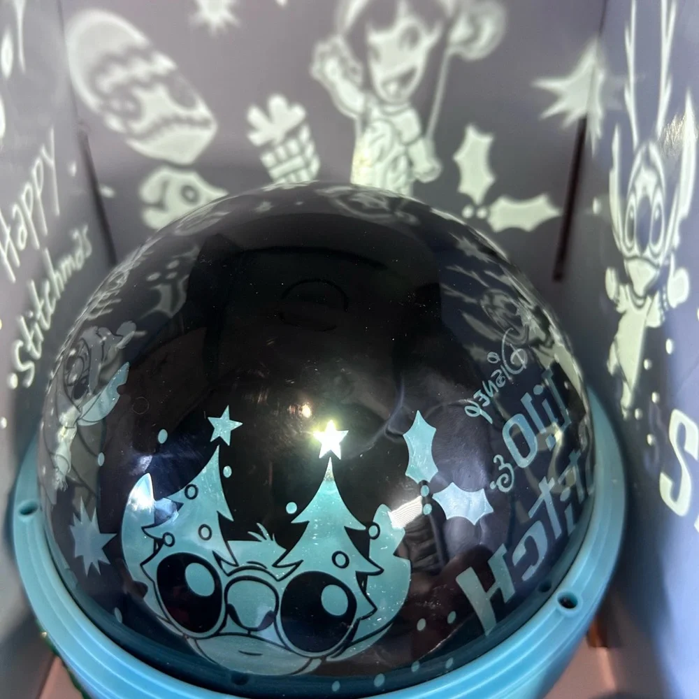 Lilo & Stitch Christmas Lightshow Projector Tabletop‎ Shadow Lights Holiday New